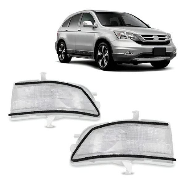 Par Pisca Retrovisor Crv 2007 A 2011