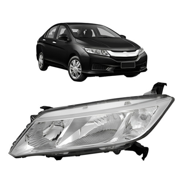 Farol City 2014 A 2016 Manual Cromado