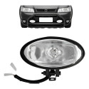 Farol Milha Auxiliar Palio Adventure 1999/2004 C/ Suporte
