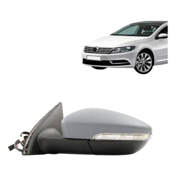 Retrovisor Passat 2.0 Tsi 11 A 15 Eletronico C/pisca Primer
