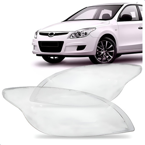 Par Lente Farol Para Hyundai I30 2008 2009 2010 2011 2012