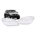 Lente Farol Chevrolet Celta 2007 A 2013 Lado Esquerdo