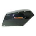 Bau Lateral Harley Road Glide 24/24 L/d Orig Detalhe 57056 Preto