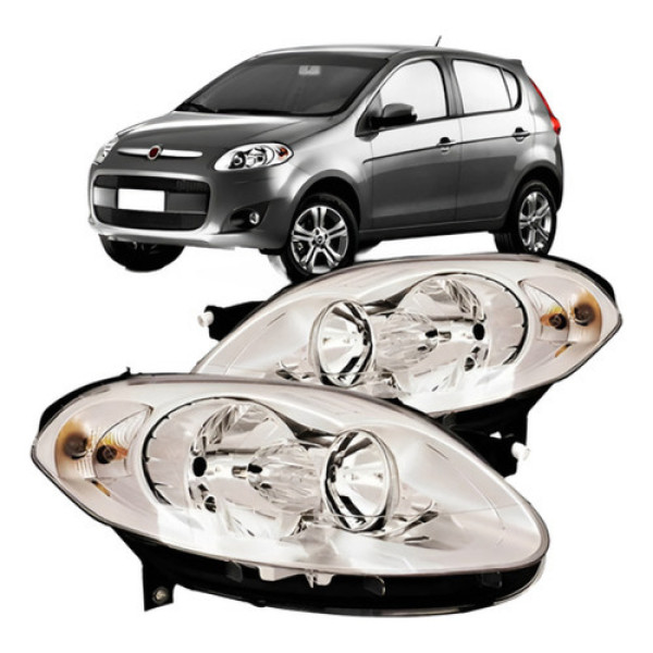 Par Farol Palio 2012 2013 2014 2015 2016 Cromado