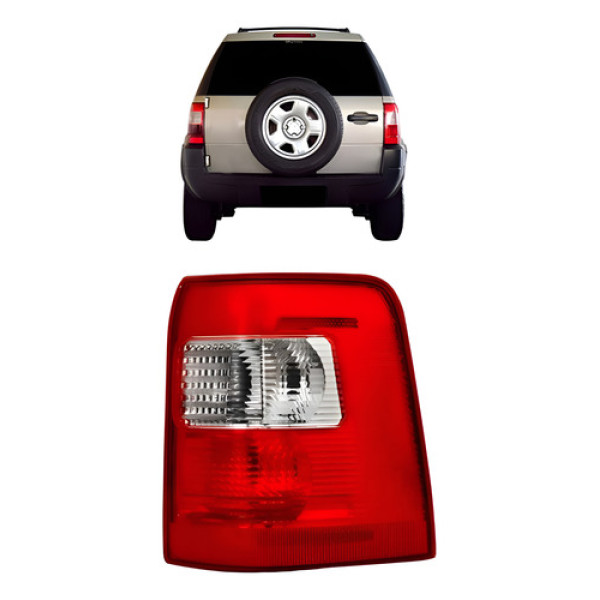 Sinaleira Traseira Ecosport 2004 2005 2006 2007 Bicolor