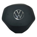 Tampa Capa Airbag Nivus Virtus Tcross Taos  22-25 C/detalhes Preto