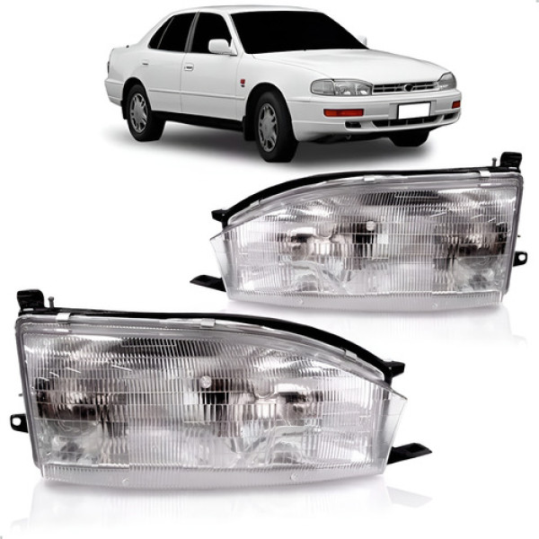 Par Farol Toyota Camry 1992 1993 1994 Depo Ambos Lados