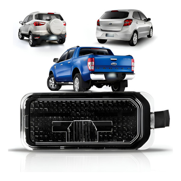 Lanterna De Placa Ford Ranger 2013 2014 2015 2016 Raiada