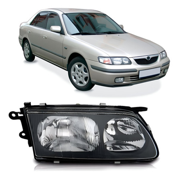 Farol Dianteiro Mazda 626 1998 A 2000 Modelo Original Direito/passageiro
