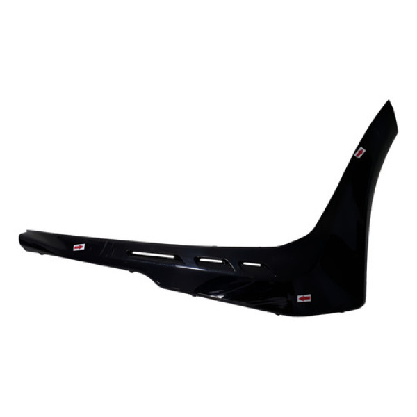 Carenagem Inferior Assoalho Fluo 125 23/25 L/d Ralada 58570 Preto