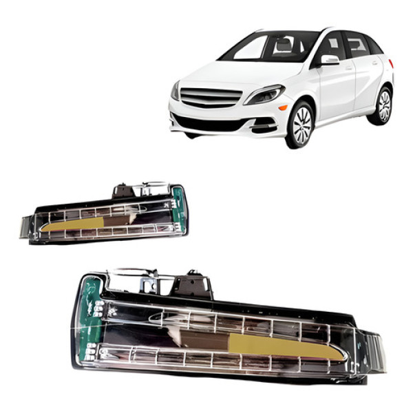 Par Pisca Retrovisor Mercedes B200 12 A 15 Repetidor Seta