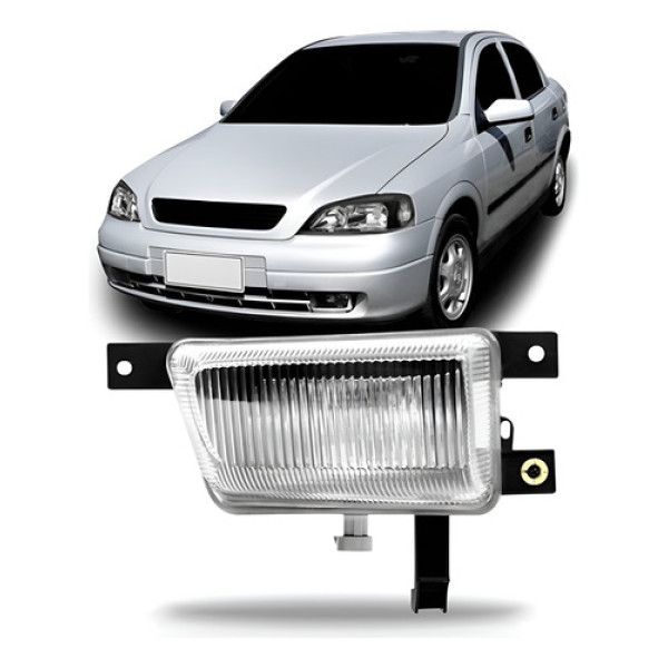 Farol Milha Auxiliar Astra 1998 1999 2000 2001 2002 Transparente