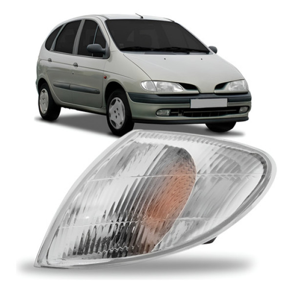 Pisca Seta Megane Scenic 1996 1997 1998 1999 Modelo Original Cristal