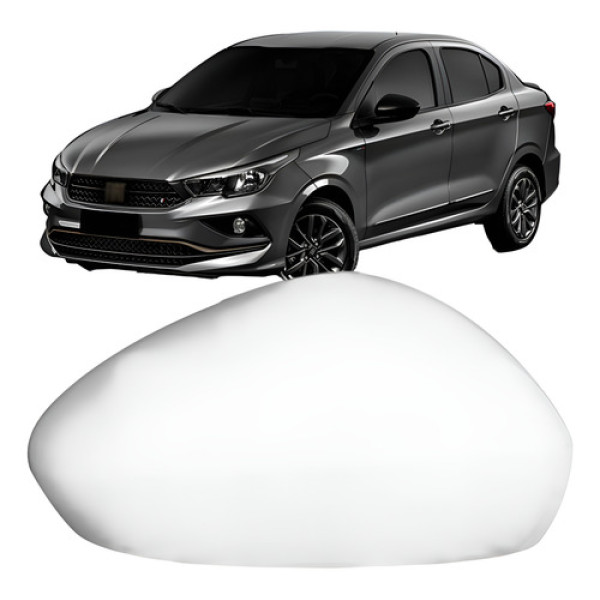 Capa Retrovisor Argo Cronos 2017/2021 Primer S Furo Seta