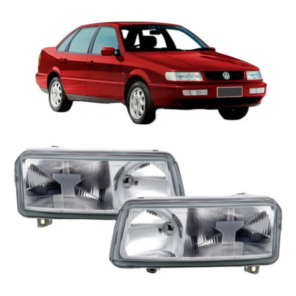 Par Farol Passat 1993 1994 1995 1996 Foco Duplo Com Garantia