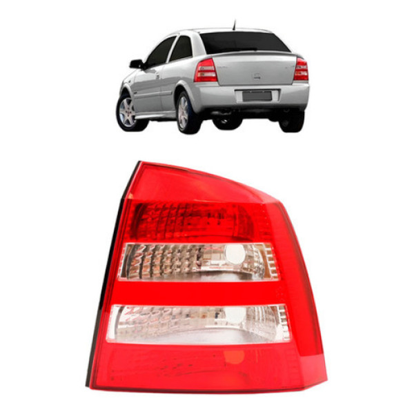 Lanterna Traseira Astra 2003 2004 2005 A 2012 Bicolor Hatch