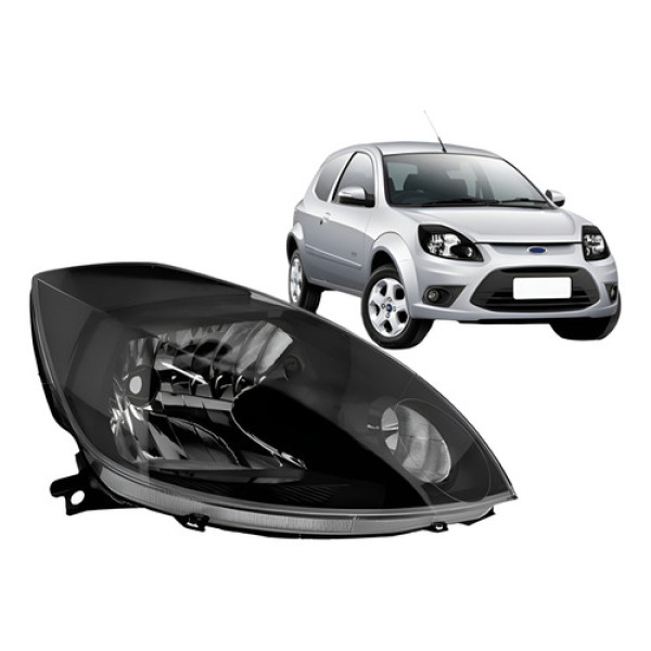 Farol Dianteiro Ka 2008 2009 2010 2011 2012 2013 2014 Fume