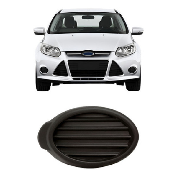 Moldura Farol Milha Focus 2014 2015 Sem Furo