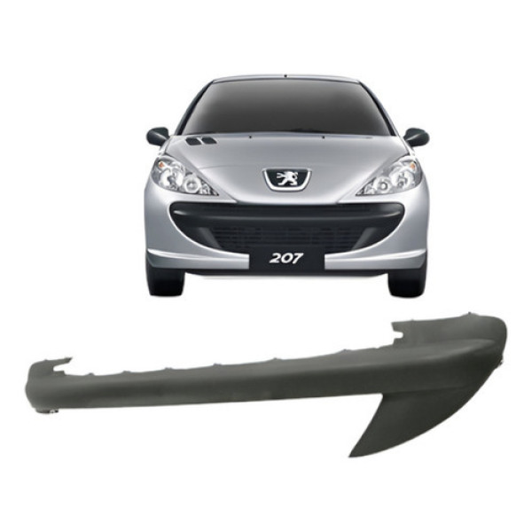 Moldura Parachoque Dianteiro Peugeot 207 08 A 12 S/ Tampa