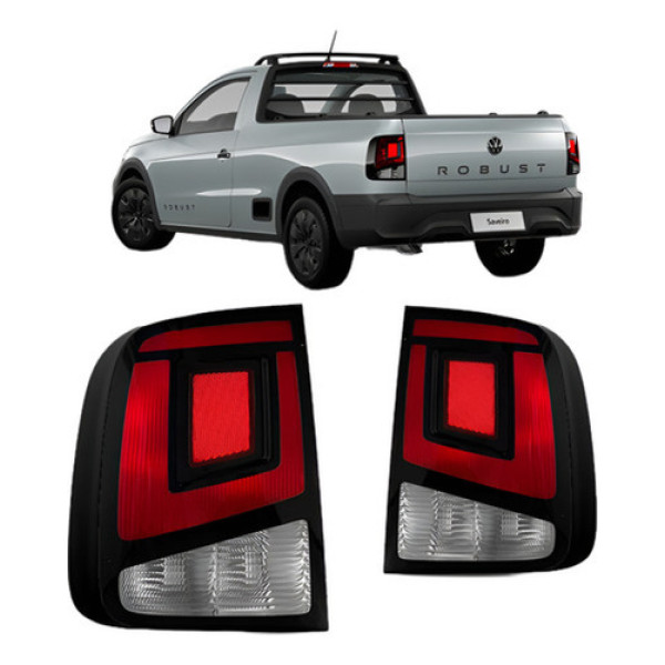 Lanterna Traseira Nova Vw Saveiro G9 2024 Original G8 23 25