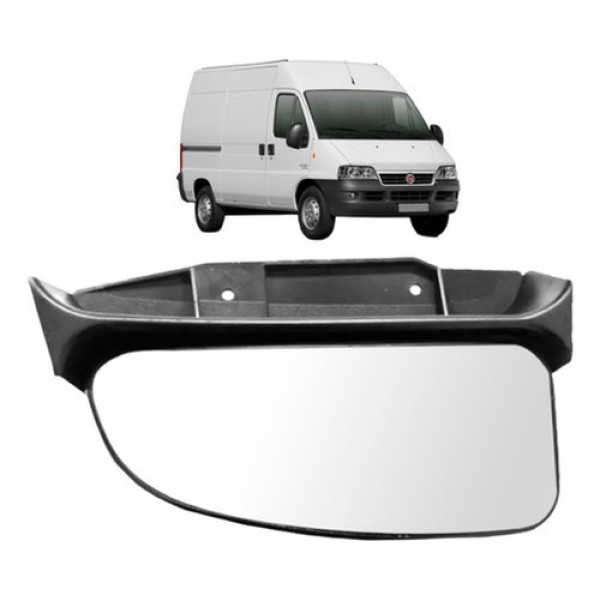 Lente Retrovisor Ducato 2005 A 2017 Inferior Sem Aquecimento