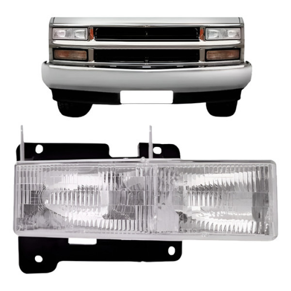 Farol Silverado 1993 94 95 96 97 98 99 2000 01 02 2003 2004