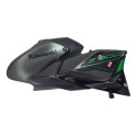 Carenagem Aba Do Tanque Direita Kawasaki Z900 20/23 Orig 06 Cinza-escuro E Preto