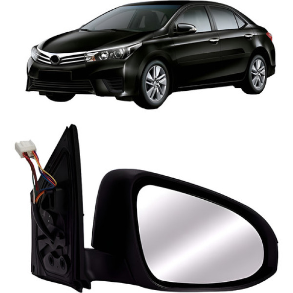 Retrovisor Corolla 2014 A 2019 Retrátil Elétrico C/ Pisca