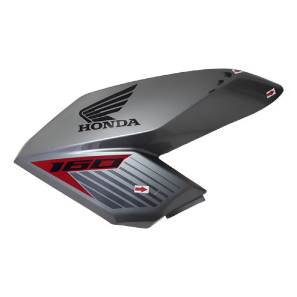 Carenagem Aba Tanque Cg 160 Fan 16/21 L/e Orig 57384 Prateado