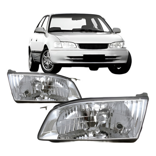 Par Farol Corolla Brasileiro 1998 1999 2000 2001 2002