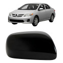 Capa Retrovisor Corolla 2008 A 2012 S/ Furo Preto Liso