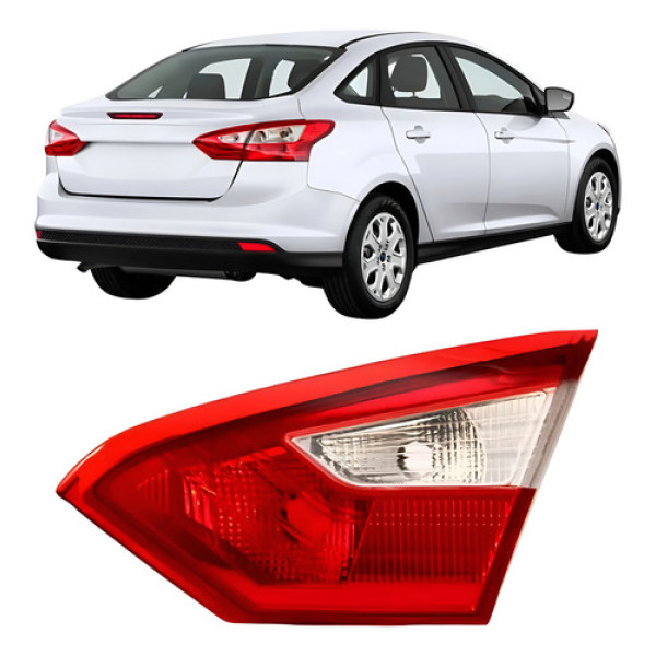 Lanterna Traseira Tampa Lado Ford Focus 2014 2015 Sedan Tyc
