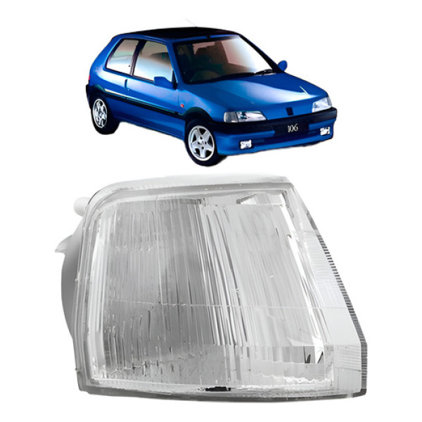 Pisca Seta Lanterna Dianteira Peugeot 106 1992 Á 1996