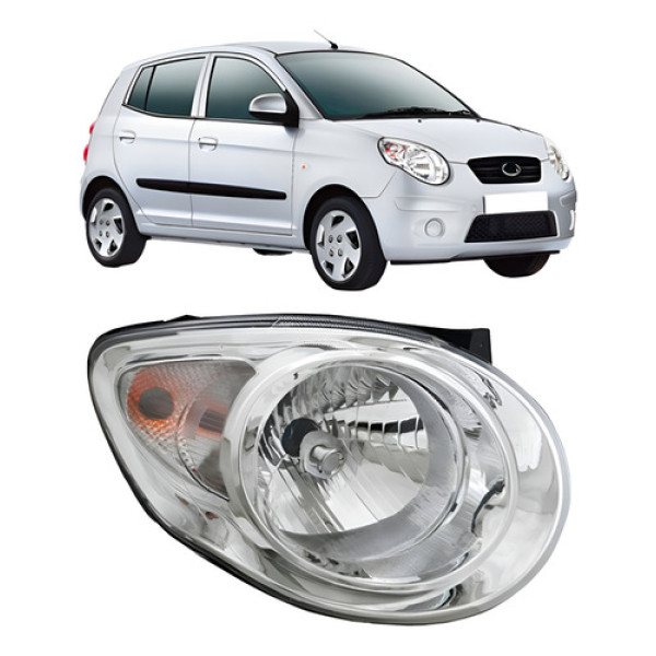 Farol Para Kia Picanto 2008 2009 2010 2011 Direito/passageiro