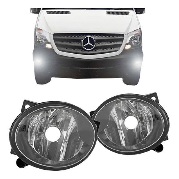 Farol De Milha Auxiliar Merecedes Sprinter  2016 2017 2018