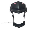 Carenagem Mascara Farol Honda Cg 160 Fan 16/21 Detalhe 62005 Preto