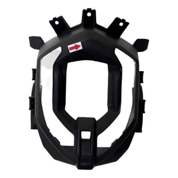 Carenagem Mascara Farol Crosser 150 25/25 Orig Detalhe 58620 Preto