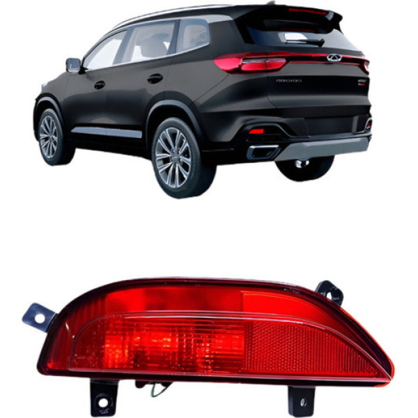 Refletor Traseiro Chery Tiggo 8 2020 2021 2022 2023 Novo