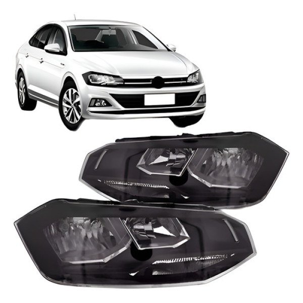 Par Farol Polo Virtus 2018 2019 2020 Manual C/friso Preto