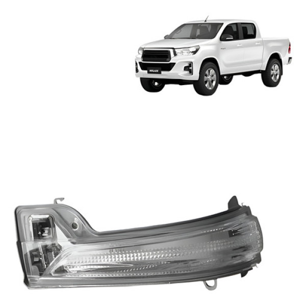 Pisca Retrovisor Hilux 2016 2017 2018 Novo