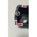 Base Da Lanterna Original Yamaha Rd 350 Bianco Savino 62674 Ambos Lados Preto