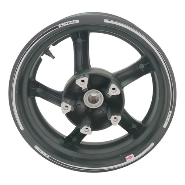 Roda Traseira Kymco Downtown 300i Orig Detalhes 55070 Preto