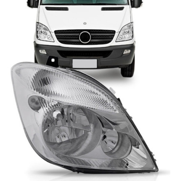 Farol Sprinter 2012 A 2016 Eletrico Sem Auxiliar