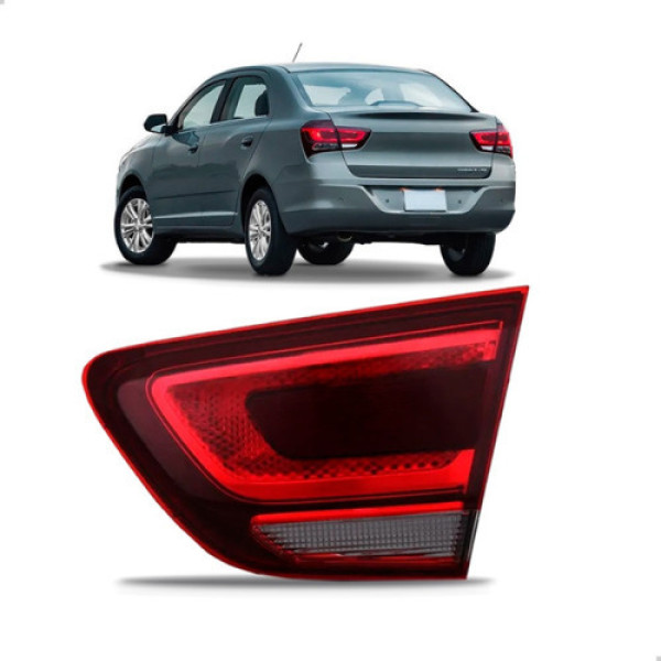 Lanterna Traseira Cobalt 2017 2018 19 2020 Tampa Mala Fume