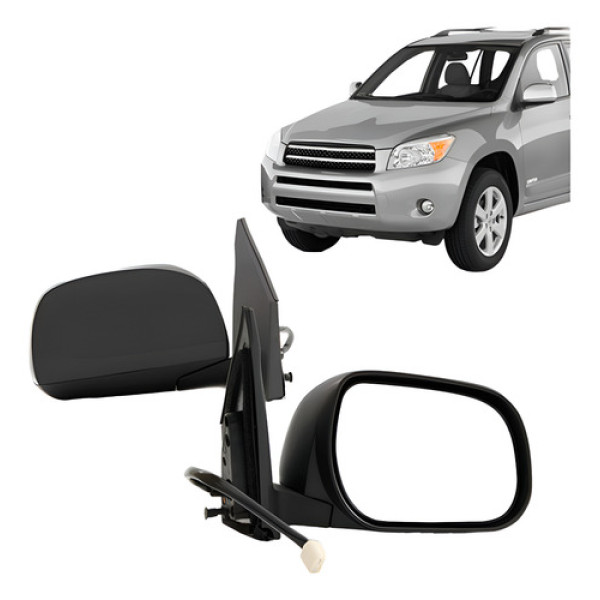 Retrovisor Rav4 2006 A 2008 Elétrico Térmico Retrátil Pri