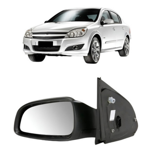 Retrovisor Vectra 2006 2007 2008 2009 Eletrico Preto Novo