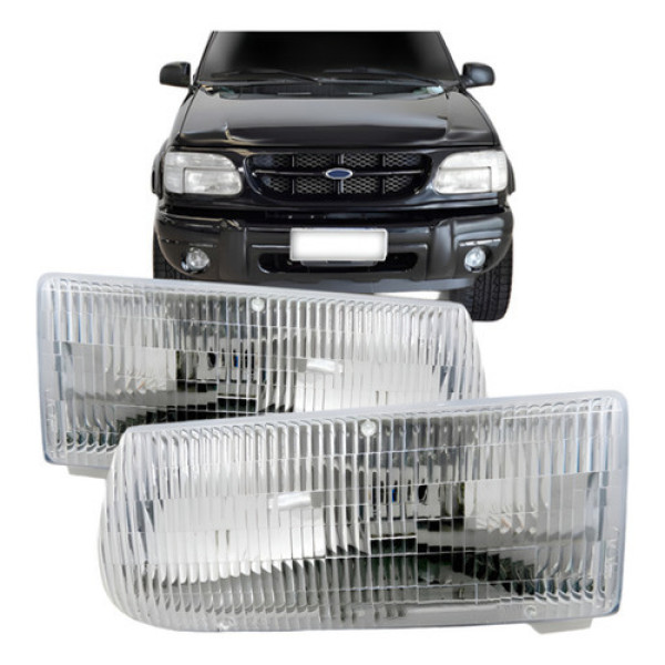Explorer Ford Farol Principal  1995 A 2001 Direito/passageiro