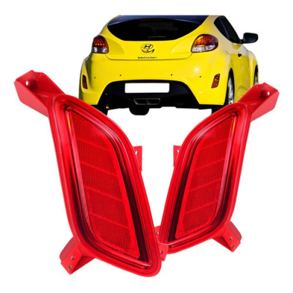 Lanterna Parachoque Traseiro Veloster 2012 2013 2014