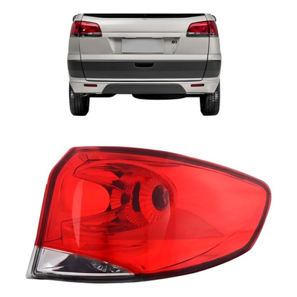 Lanterna Traseira Palio Weekend 2009 2010 2011 12 2013 Canto