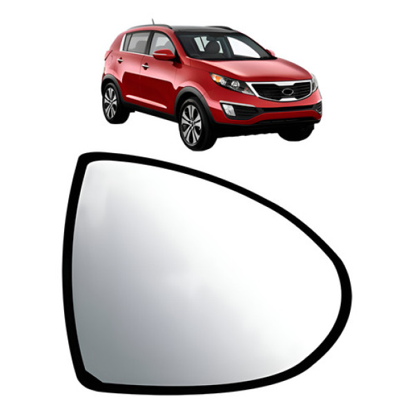 Lente Retrovisor Sportage 2011 2012 2013  2014